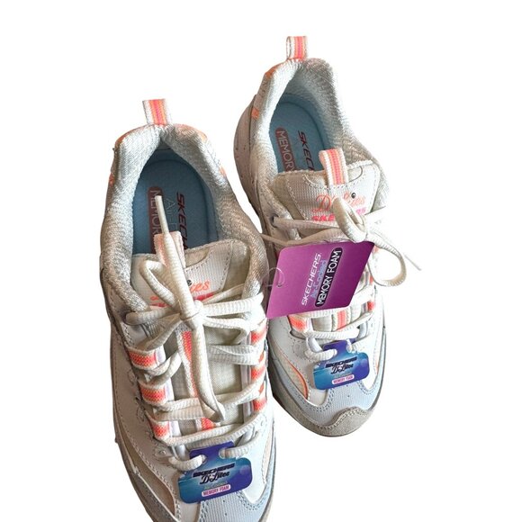 Skechers Women's D'Lites Bold Views Size 6 Memory Foam Athletic Shoes NEW - Picture 7 of 15